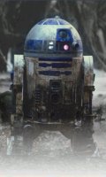 Larger version of R2 on Dagobah