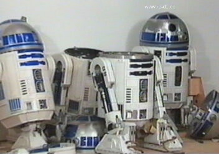 Several R2�s at the Skywalker ranch