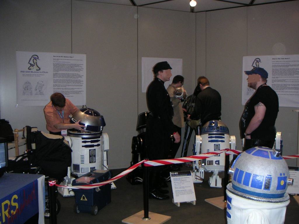 Setting up the droids