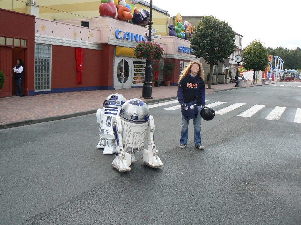 Daniel with our R2s