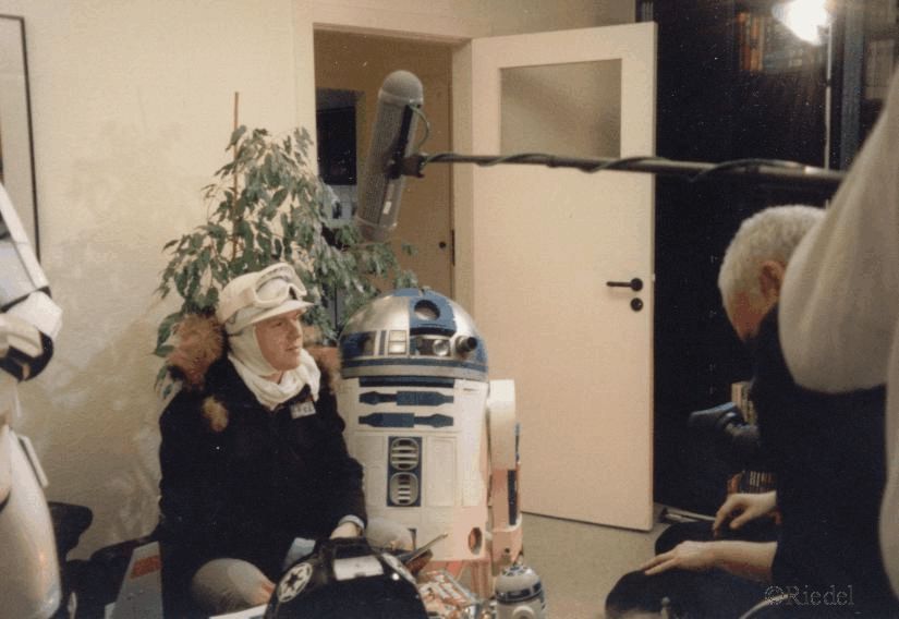 My R2 and me during the interview