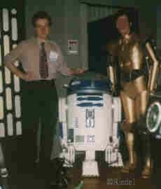 R2, Maikel Das as C3PO and yours truly
