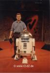 R2 in the Stern TV studio